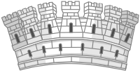 Mural Crown Of A Romanian Capital